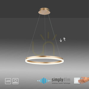 TITUS taklampa 2382-60 Brun 1xLED small 11