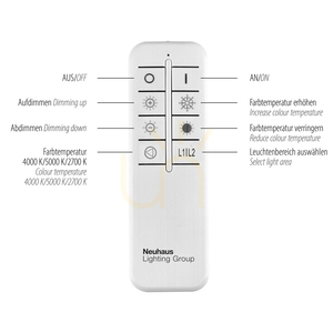 ASMIN Plafond 14711-55 Silver 3xLED small 5