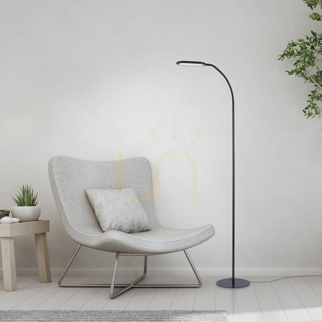 Förhandsvisning KELLY Golvlampa 14406-18 Svart 1xLED KELLY Golvlampa 14406-18 Svart 1xLED