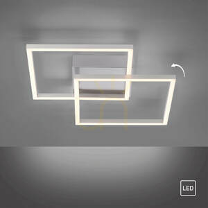 Plafond IVEN 14002-55 Silver 2xLED small 12