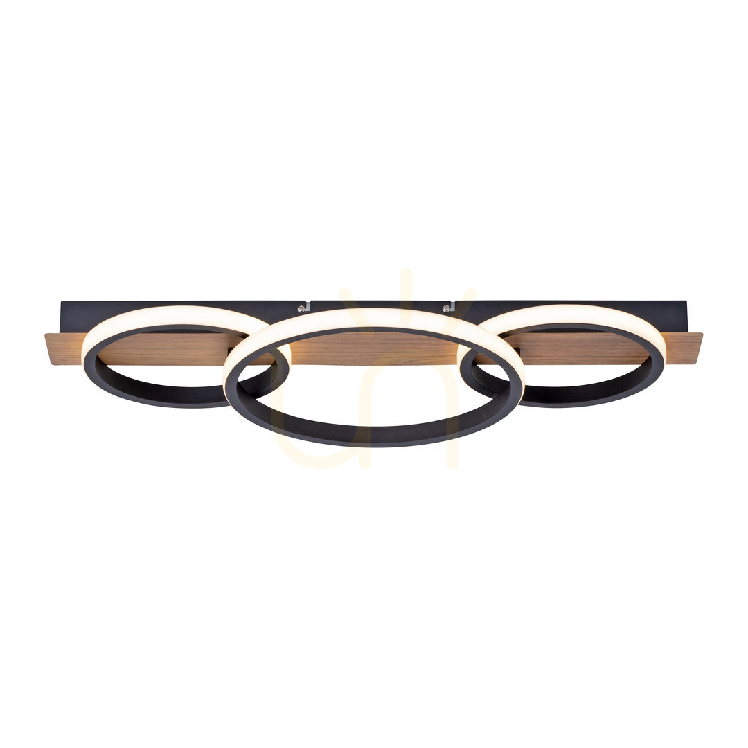 Utsikt TROOPER Plafond 15616-78 Trä 1xLED TROOPER Plafond 15616-78 Trä 1xLED