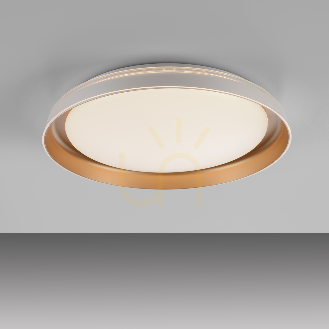 Kontrollera SATI Plafond 14368-60 Mässing 1xLED SATI Plafond 14368-60 Mässing 1xLED