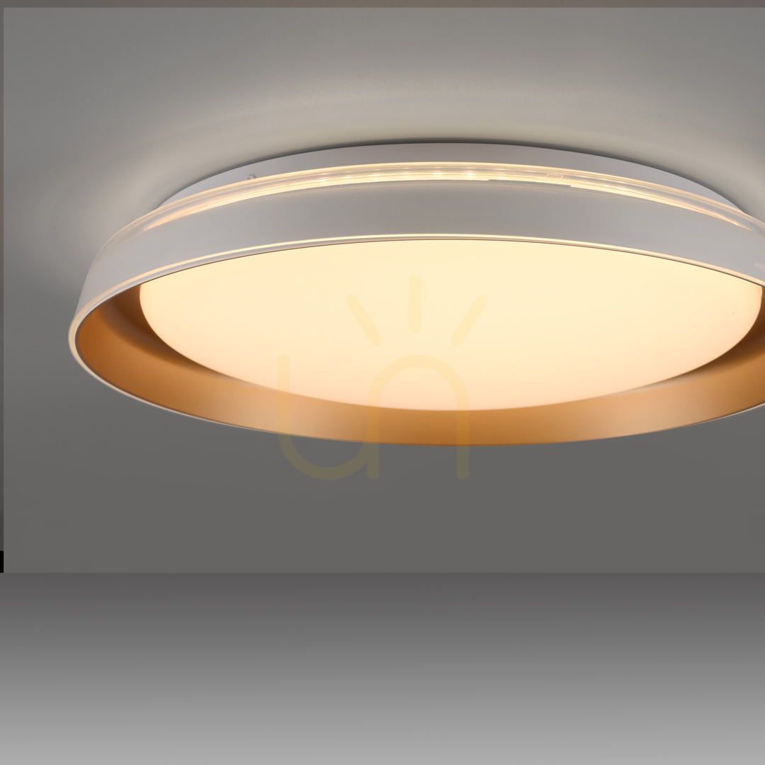 Visa SATI Plafond 14368-60 Mässing 1xLED SATI Plafond 14368-60 Mässing 1xLED