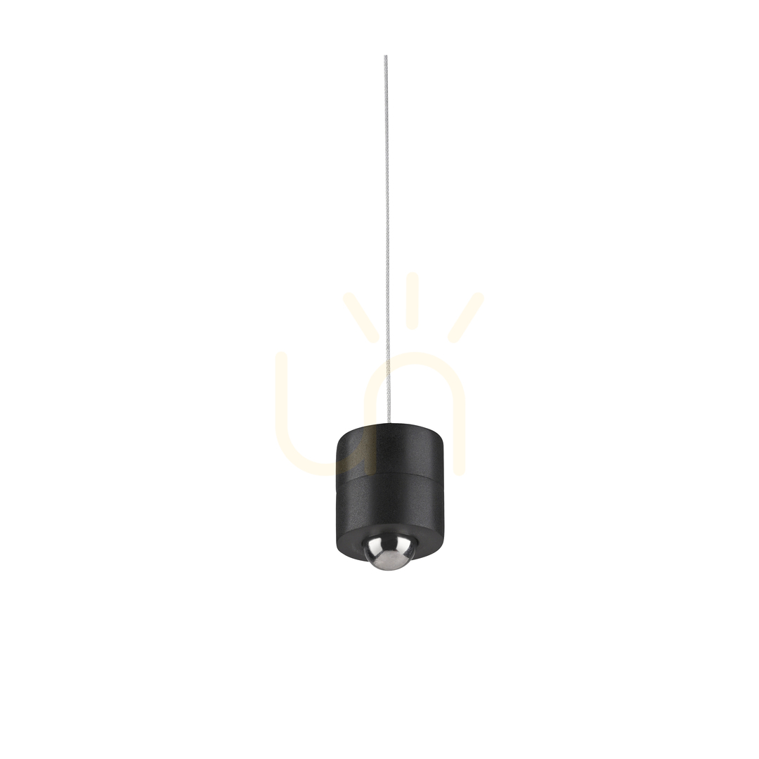 Kontrollera ATTACH Pendellampa 18281-18 Svart 1xLED ATTACH Pendellampa 18281-18 Svart 1xLED