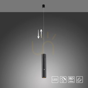 ATTACH Pendellampa 18281-18 Svart 1xLED 13 ATTACH Pendellampa 18281-18 Svart 1xLED small 13