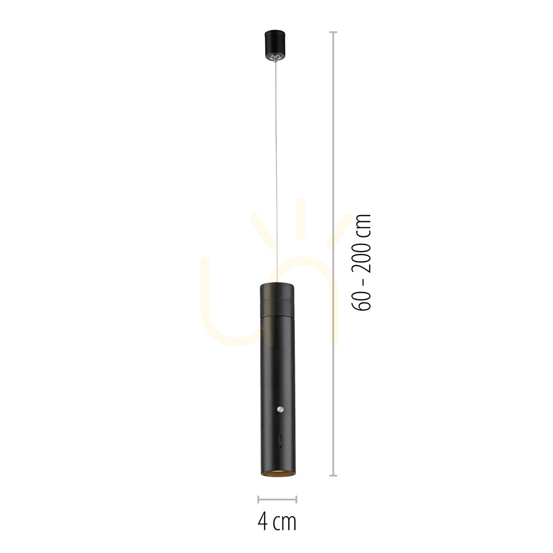 Display ATTACH Pendellampa 18281-18 Svart 1xLED ATTACH Pendellampa 18281-18 Svart 1xLED