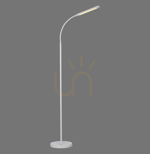 Kontrollera ELLY Golvlampa 11031-16 Vit 1xLED
