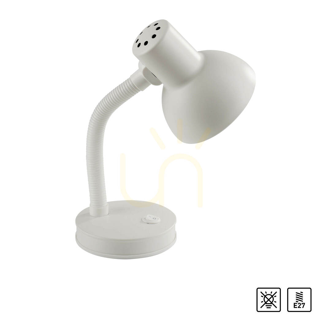 Utsikt FLEXI bordslampa 11080-16 vit 1xE27 FLEXI bordslampa 11080-16 vit 1xE27