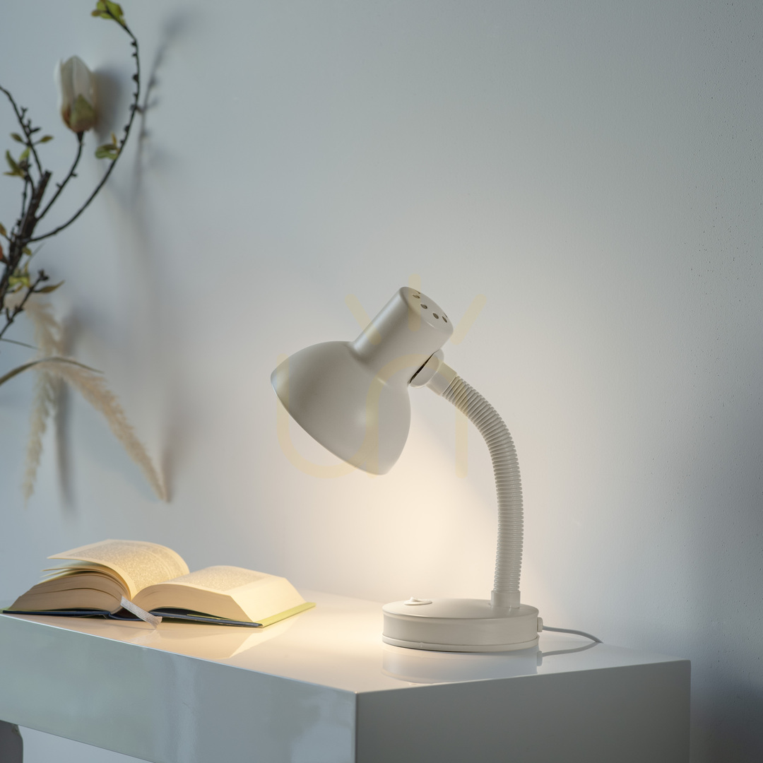 Förhandsvisning FLEXI bordslampa 11080-16 vit 1xE27 FLEXI bordslampa 11080-16 vit 1xE27