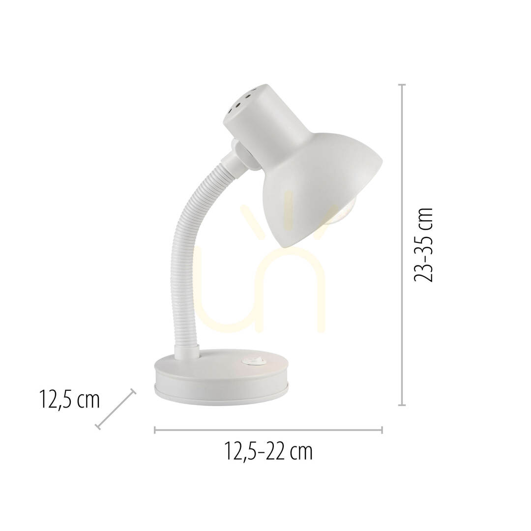 Display FLEXI bordslampa 11080-16 vit 1xE27 FLEXI bordslampa 11080-16 vit 1xE27