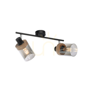 PASQUAL vägglampa 11312-18 Svart 2xE27 small 10
