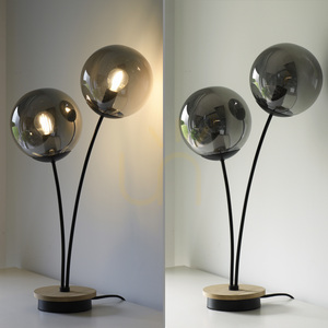 GREEN WIDOW Bordslampa 11390-79 Svart 2xE14. 14 GREEN WIDOW Bordslampa 11390-79 Svart 2xE14. small 14