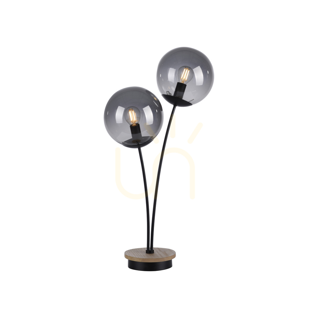 Kontrollera GREEN WIDOW Bordslampa 11390-79 Svart 2xE14. GREEN WIDOW Bordslampa 11390-79 Svart 2xE14.