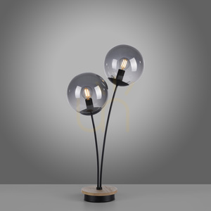 GREEN WIDOW Bordslampa 11390-79 Svart 2xE14. 4 GREEN WIDOW Bordslampa 11390-79 Svart 2xE14. small 4