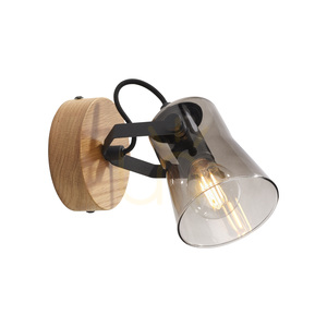 GRÖN LANGSTRÖM vägglampa 11447-79 Svart 1xE14 small 17