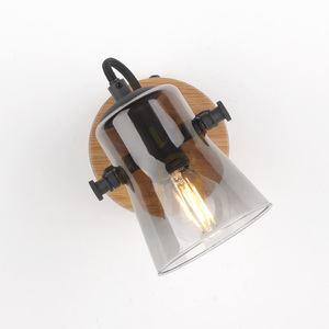 GRÖN LANGSTRÖM vägglampa 11447-79 Svart 1xE14 small 18