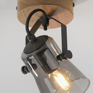 GRÖN LANGSTRÖM vägglampa 11447-79 Svart 1xE14 small 8