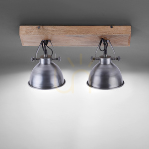 Plafond SAMIA 11982-77 Silver 2xE14 small 4
