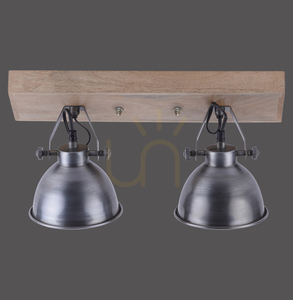 Plafond SAMIA 11982-77 Silver 2xE14 small 0