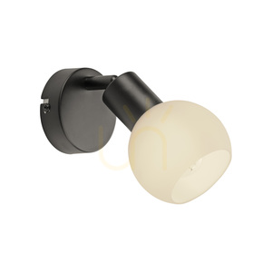 Vägglampa LOKI 12150-18 Svart 1xE14 small 1