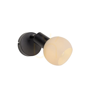 Vägglampa LOKI 12150-18 Svart 1xE14 small 7