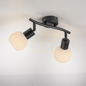 Plafond LOKI 12151-18 Svart 2xE14 small 11