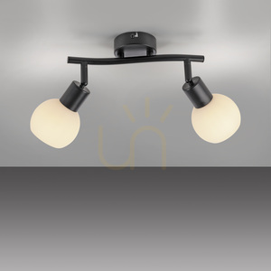 Plafond LOKI 12151-18 Svart 2xE14 small 5