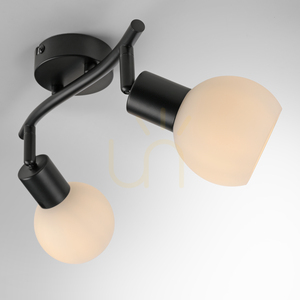Plafond LOKI 12151-18 Svart 2xE14 small 9