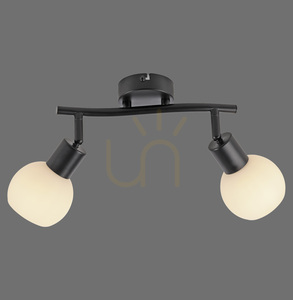 Plafond LOKI 12151-18 Svart 2xE14 small 0