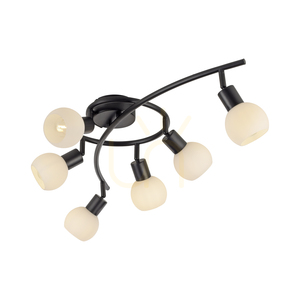 Plafond LOKI 12155-18 Svart 6xE14 small 1