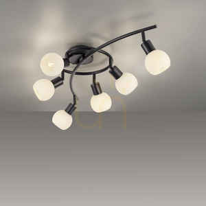 Plafond LOKI 12155-18 Svart 6xE14 small 5