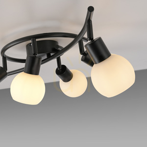 Plafond LOKI 12155-18 Svart 6xE14 small 9