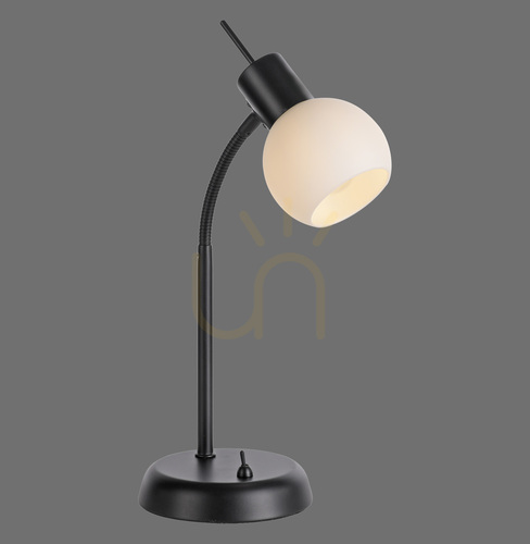 Kontrollera LOKI Bordslampa 12156-18 Svart 1xE14