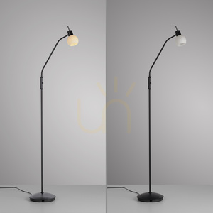 LOKI Golvlampa 12157-18 Svart 1xE14 small 12