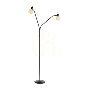 LOKI Golvlampa 12158-18 Svart 2xE14 small 15