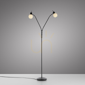 LOKI Golvlampa 12158-18 Svart 2xE14 small 5