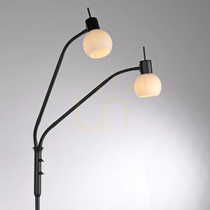 LOKI Golvlampa 12158-18 Svart 2xE14 small 9