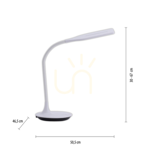 RAFAEL Bordslampa 13061-16 Vit 1xLED small 7