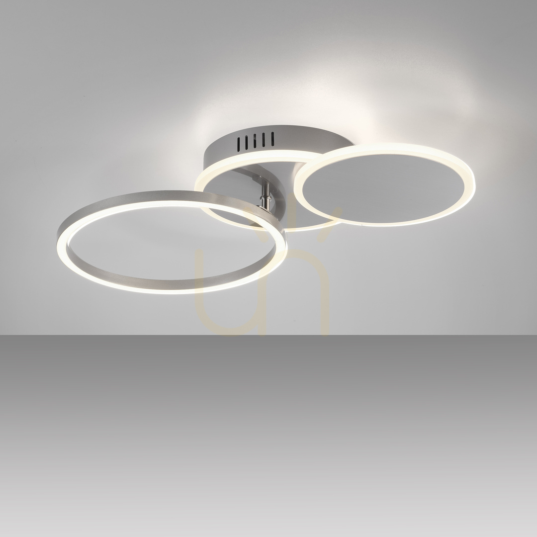 Kontrollera SEVENT Plafond 14116-55 Silver 1xLED SEVENT Plafond 14116-55 Silver 1xLED