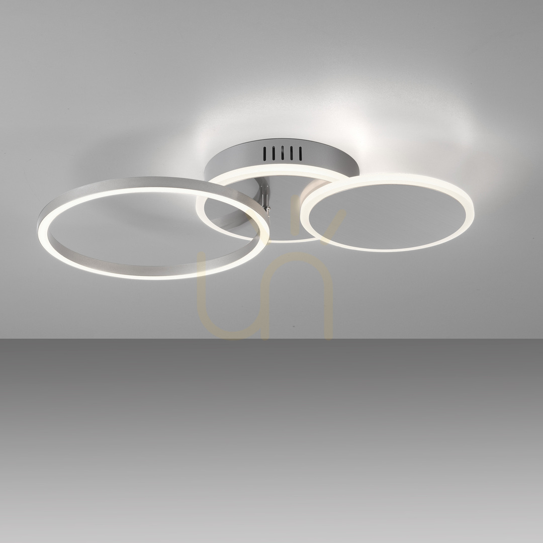 Kontrollera SEVENT Plafond 14116-55 Silver 1xLED SEVENT Plafond 14116-55 Silver 1xLED