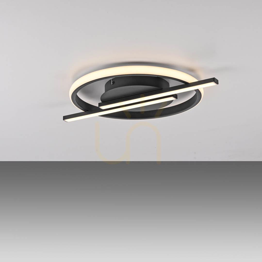 Förhandsvisning KORSA Plafond 14130-18 Svart 3xLED KORSA Plafond 14130-18 Svart 3xLED