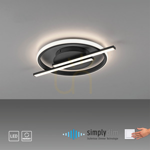 KORSA Plafond 14130-18 Svart 3xLED 13 KORSA Plafond 14130-18 Svart 3xLED small 13