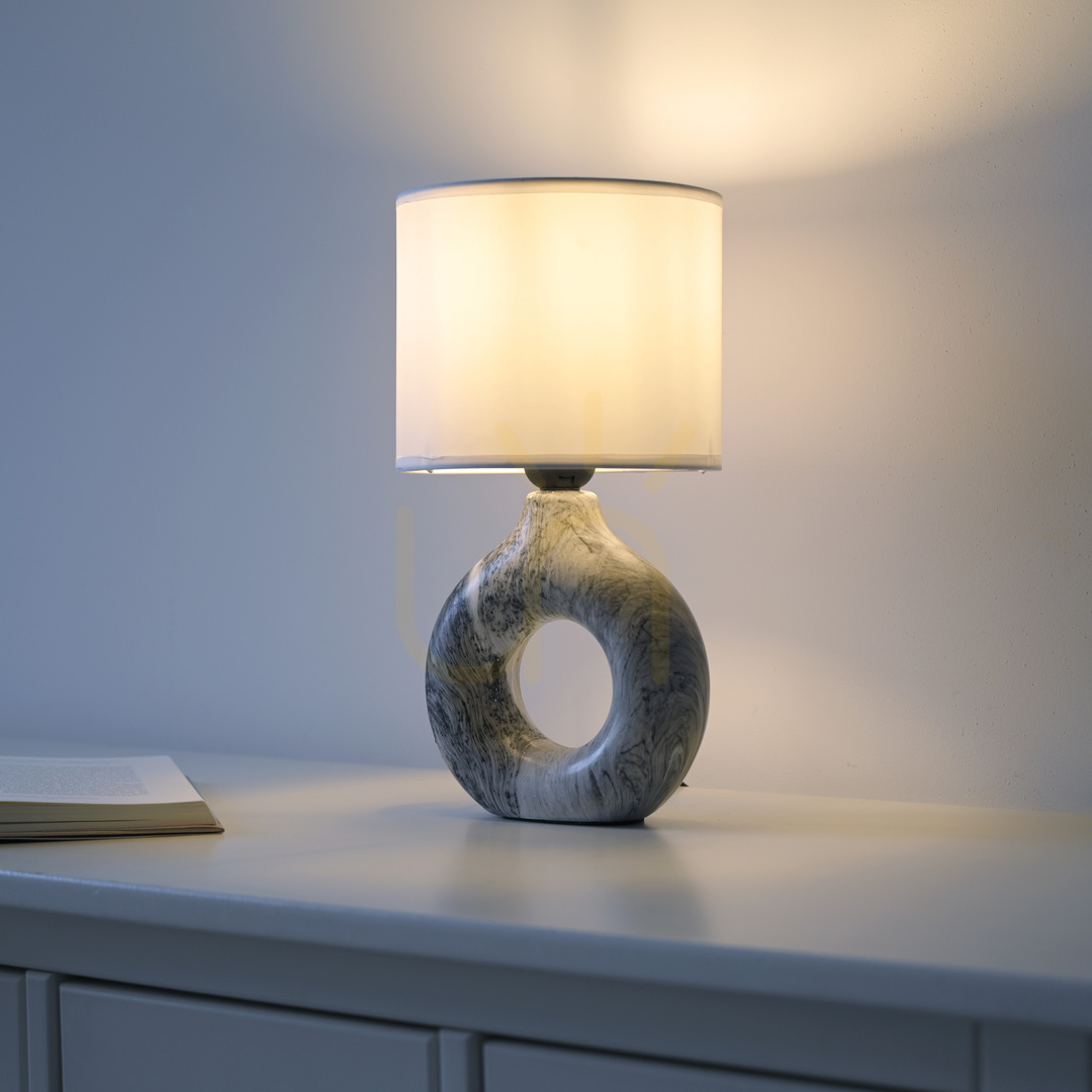 Förhandsvisning CARARA bordslampa 14193-15 grå 1xE27 CARARA bordslampa 14193-15 grå 1xE27