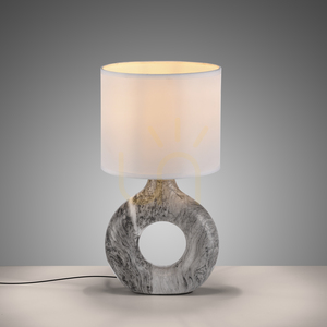 CARARA bordslampa 14193-15 grå 1xE27 5 CARARA bordslampa 14193-15 grå 1xE27 small 5