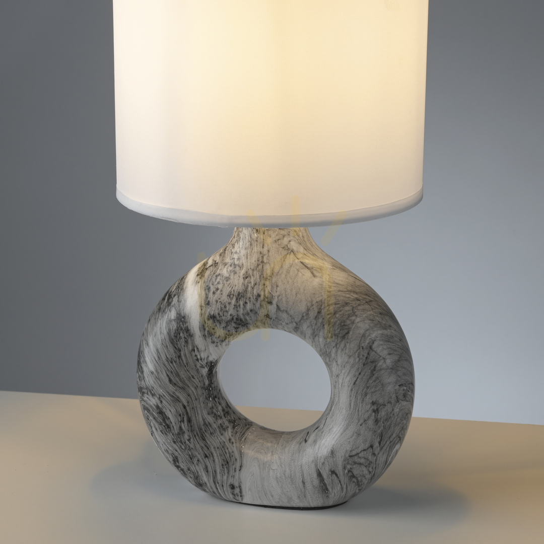 Visa CARARA bordslampa 14193-15 grå 1xE27 CARARA bordslampa 14193-15 grå 1xE27