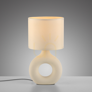CARARA bordslampa 14193-39 Beige 1xE27 5 CARARA bordslampa 14193-39 Beige 1xE27 small 5