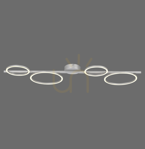Kontrollera Plafond MINI RITUS 14211-21 Silver 4xLED