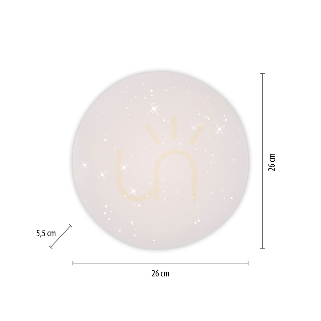 Display Plafond URANUS 14275-16VE Vit 1xLED Plafond URANUS 14275-16VE Vit 1xLED
