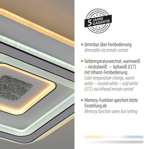 Plafond TOLAGO 14283-16 Vit 2xLED small 4