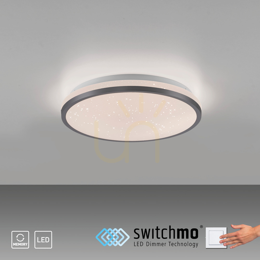 Förhandsvisning Plafond KYLE14293-18 Svart 1xLED Plafond KYLE14293-18 Svart 1xLED